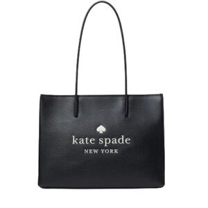 NWT Kate Spade Black Trista Large Shopper Tote